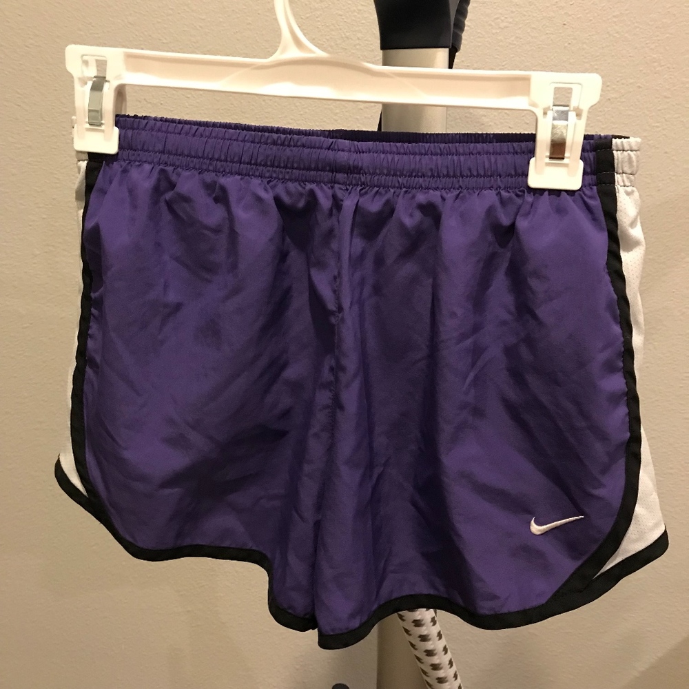 Purple Nike Running Shorts
